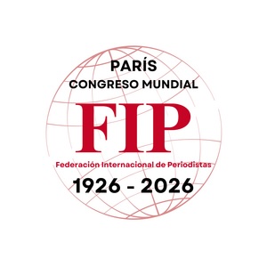 FIP-Congreso-Cenetenario-cartel El Congreso de la FIP en París reivindica un periodismo combativo frente a la desinformación