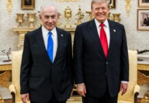 Irán vuelve a medir los límites democráticos de Trump Donald Trump recibe a Benjamin Netanyahu en el Despacho Oval el 28 de julio de 2026, en una semana marcada por el debate sobre Irán y los límites del poder presidencial.