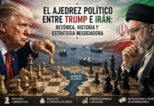 Metáfora ajedrecística de Trump sobre las negociaciones con Irán