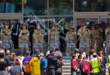 Observatorio Trump: una jueza multa al Departamento de Seguridad Nacional por ocultar pruebas en Los Ángeles California, protestas contra el ICE en junio 2025 ©wikimedia commons