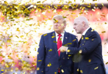 Tarjeta roja y bofetón al presidente de la FIFA… y a Trump