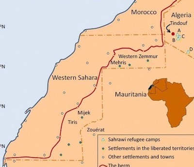 mapa-argelia-mauritania-marruecos-ingles Marruecos entrará en el capital de la TV5 francesa: preocupación entre sus periodistas