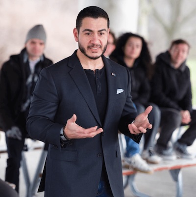 Abdul-El-Sayed-acto-electoral-©abdulforsenate EEUU: Trump arriesga en Michigan el apoyo árabe que conquistó en 2024