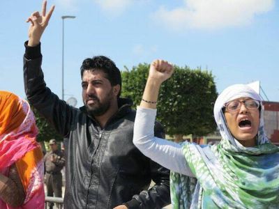 Ahmed-Ettanji-acto-prosaharaui Equipe Media denuncia en la ONU la persecucíón a la prensa en el Sahara