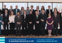 La OEI abre una nueva etapa ante la Cumbre Iberoamericana de Madrid Participantes en la quince Asamblea General de la OEI 16OCT2026