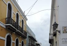 Puerto Rico, calle del viejo San Juan