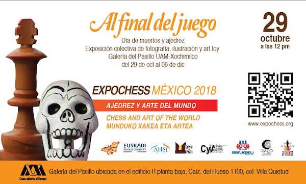 Ajedrez-Día-de-los-muertos-2018 Día de Muertos y Ajedrez en México