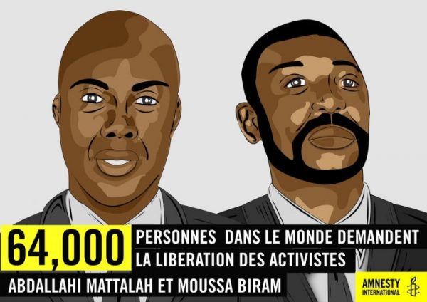 Amnistia-Mauritania-Moussa-Biram-y-Abdallahi-Matallah-Saleck-600x424 Mauritania libera a dos activistas de derechos humanos contra la esclavitud