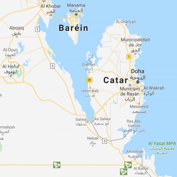 Arabia-Saudi-Qatar-Salwa-600x601 Arabia Saudí quiere transformar Qatar en una isla