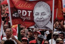 Manifestaciones en apoyo a Lula da Silva en Brasil