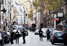 La redada en Bélgica se inició tras encontrar un auto alquilado y matriculado en Bélgica cerca del Bataclán en París. Foto: ANDES/AFP