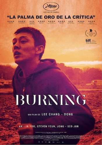 Burning-cartel “Burning” de Lee Chang-Dong, cine excelente como acostumbra