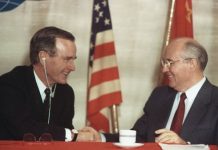 Bush y Gorbachev fin guerra fría