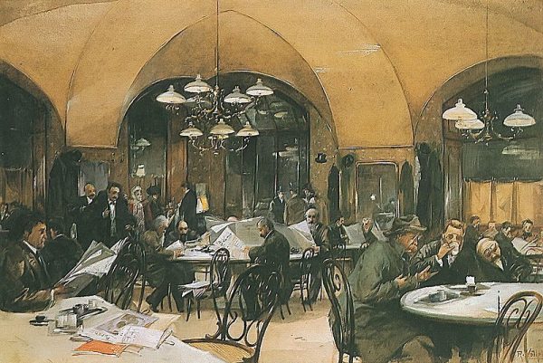 Cafe-Griensteidl-Viena-600x401 "La joven Viena" se asoma al último número de "Quimera"