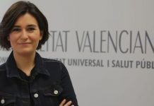 Carmen Monton en su etapa de consejera de Salud en Valencia