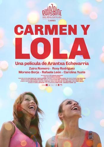 Carmen-y-Lola-cartel “Carmen y Lola”,  historia de amor prohibido entre dos adolescentes gitanas