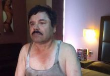 Imagen “oficial” de la tercera detención de El Chapo