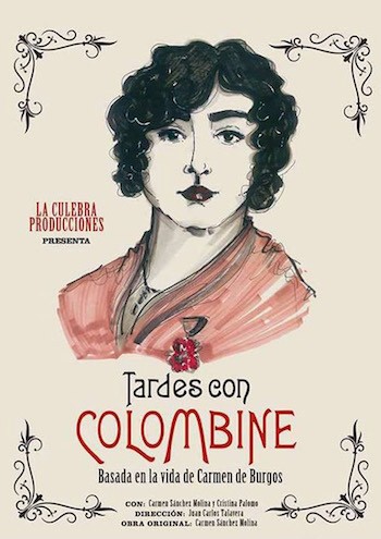 Colombine-cartel Tardes con Colombine. My fair ladies