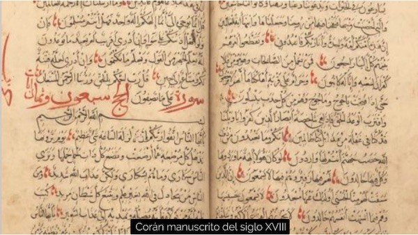 Corán-manuscrito-siglo-XVIII II Salón du Connaîsseur en Madrid