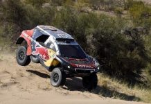 Rali Dakar 2016: El piloto español Carlos Sainz ganó la novena etapa con un tiempo de 2 horas 35 minutos 31 segundos. Foto: ANDES/AFP