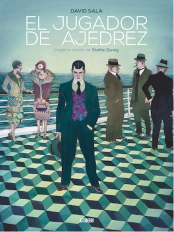 David-Sala-ajedrez-portada Astiberri edita Novela de ajedrez, cómic ilustrado por David Sala