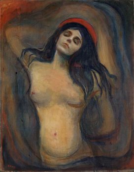 Edvard-Munch-Madonna-1894-1895-272x350 Munch: entre el reloj y la cama