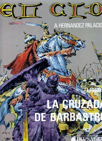 El-Cid-cruzada-de-Barbastro-portada La cruzada de Barbastro, cómic de Antonio Hernández Palacios