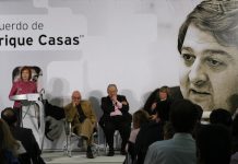 Acto político en recuerdo de Enrique Casas