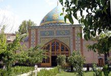 Mezquita Azul de Ereván.