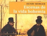 Portada de Escenas de la vida bohemia, Editorial Montesinos, de Henry Murger