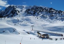 Estación de esquí en Baqueira