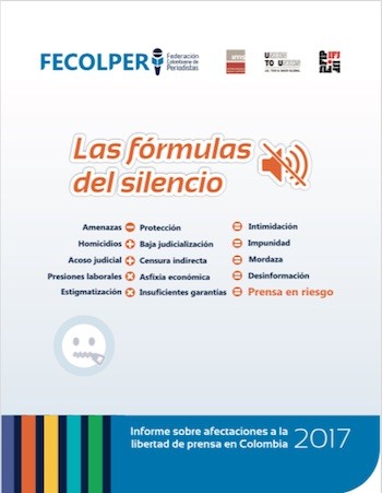 Fecolper-formulas-silencia Periodismo en Colombia: las fórmulas del silencio