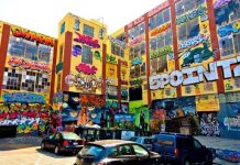 Graffitis en Five Points, NY