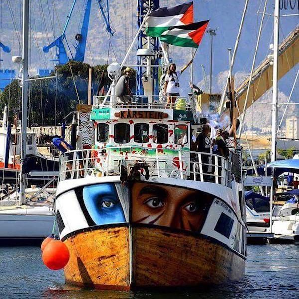 Flotilla-libertad-Gaza-2018-600x600 Israel bloquea la Flotilla de la Libertad que navegaba hacia Gaza