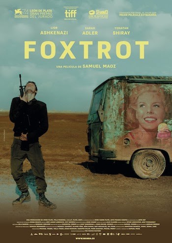 Foxtrot-cartel Samuel Maoz, “Foxtrot”,  el baile de un hombre con su destino