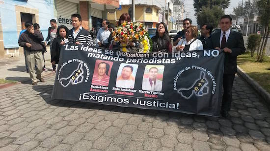 FredRivera-Guatemala-periodistas-asesinados-protestas Día Mundial contra la Impunidad: Alamilla recuerda periodistas asesinados
