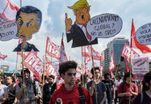 Protestas contra la cumbre del G20 en Buenos Aires