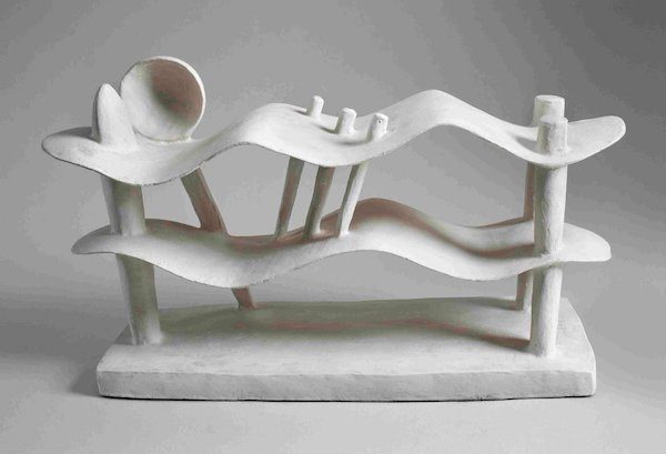 Giacometti-Mujer-acostada-soñando-1929-600x409 Derain, Balthus y Giacometti en la Fundación Mapfre de Madrid