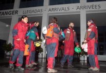 Greenpeace, los activistas que abordaron el Stolt Tenacity liberados en Algeciras