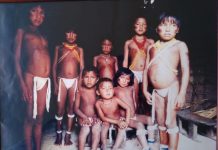 Grupo indígena del Amazonas venezolano