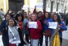 Reivindicación de democracia paritaria en Guatemala