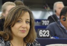 Iratxe Garcia, eurodiputada española por el PSOE