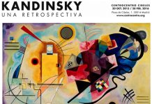 Cartel de la exposición sobre Kandinsky en el Centro Cibeles de Madrid