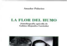 La flor del humo, portada