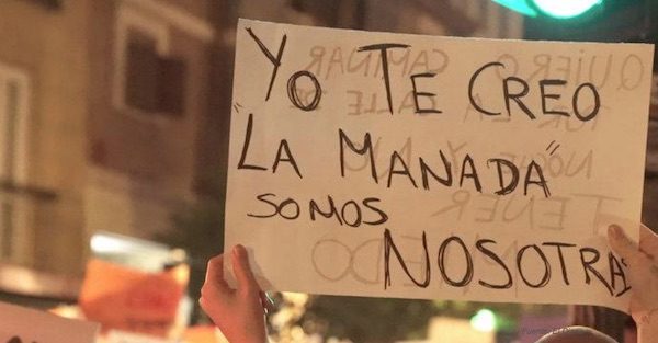 La-manada-somos-nosotras-600x313 El sexo sin consentimiento es violación en nueve países europeos