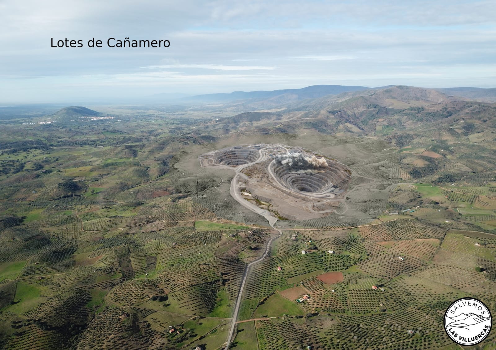 Lotes-de-Cañamero-mineras La Plataforma Salvemos Las Villuercas defiende el Geoparque contra las empresas mineras