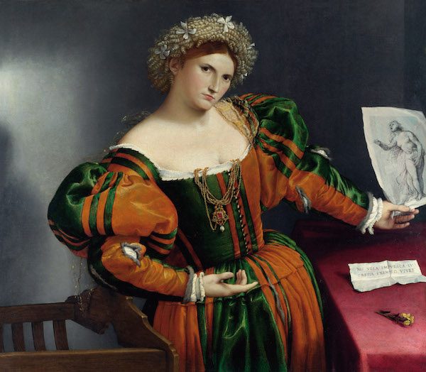 Lotto-Retrato-de-Lucrecia-600x524 La segunda resurrección de Lorenzo Lotto