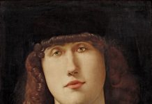 Retrato de joven Lorenzo Lotto. Óleo sobre tabla, 34,2 x 27,9 cm h. 1498 – 1500. Bérgamo, Accademia Carrara – Pinacoteca di Arte Antica