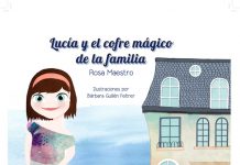 Lucía y el cofre mágico de la familia, portada