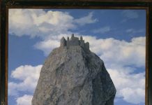 Magritte The castle of the Pyrenees